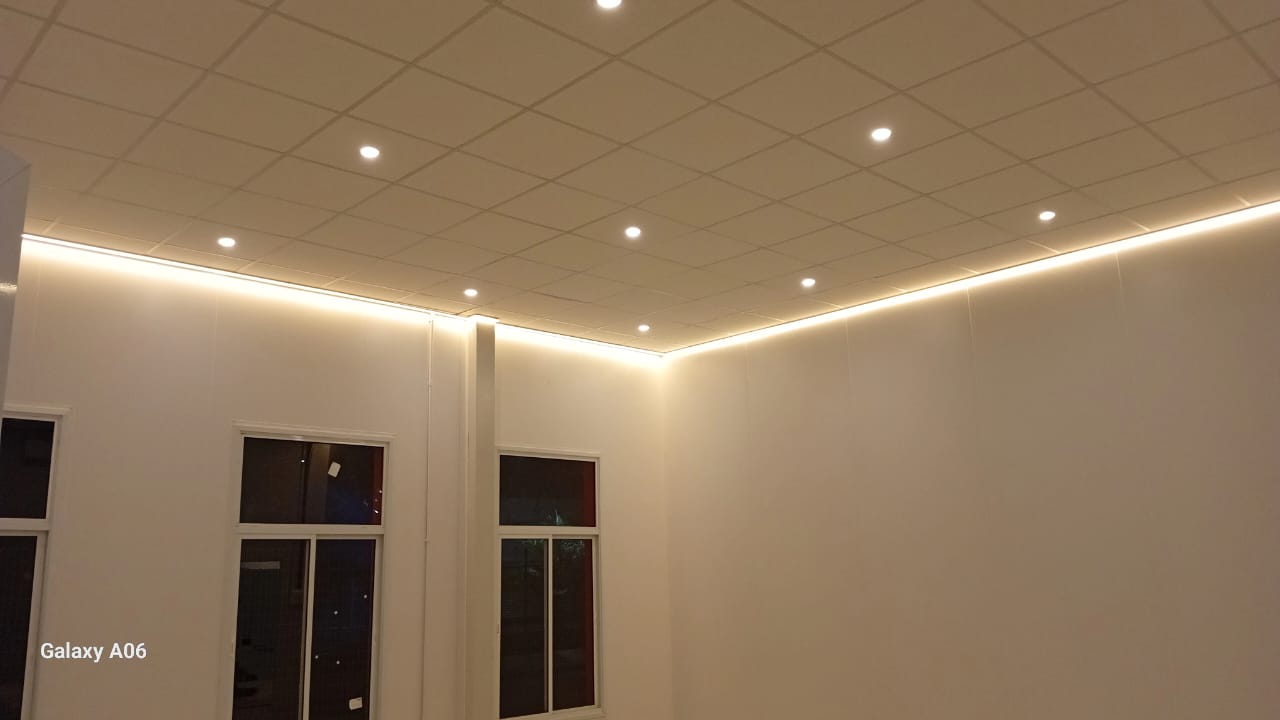 Ampliação de sala de aula modular